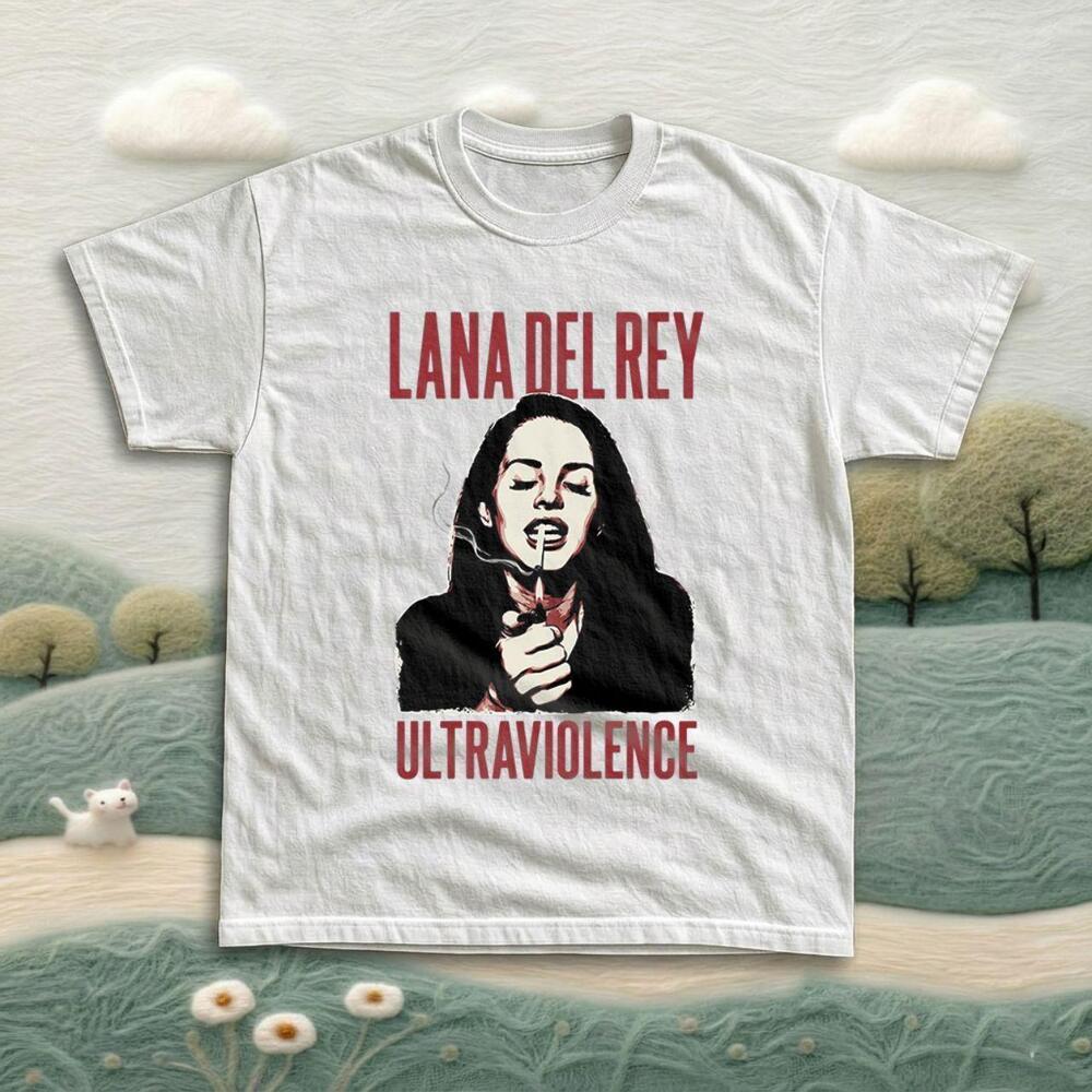 Ultraviolence Portrait White Graphic Tee